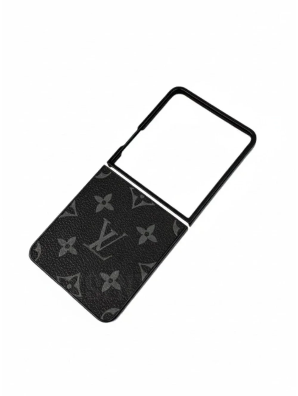 NEW ▪ LV Monogram Samsung Galaxy Z Flip 7 Case ▪︎ Blk/Gry